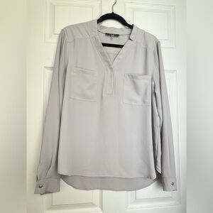 Nine West Elegant Light Gray Women's Blouse